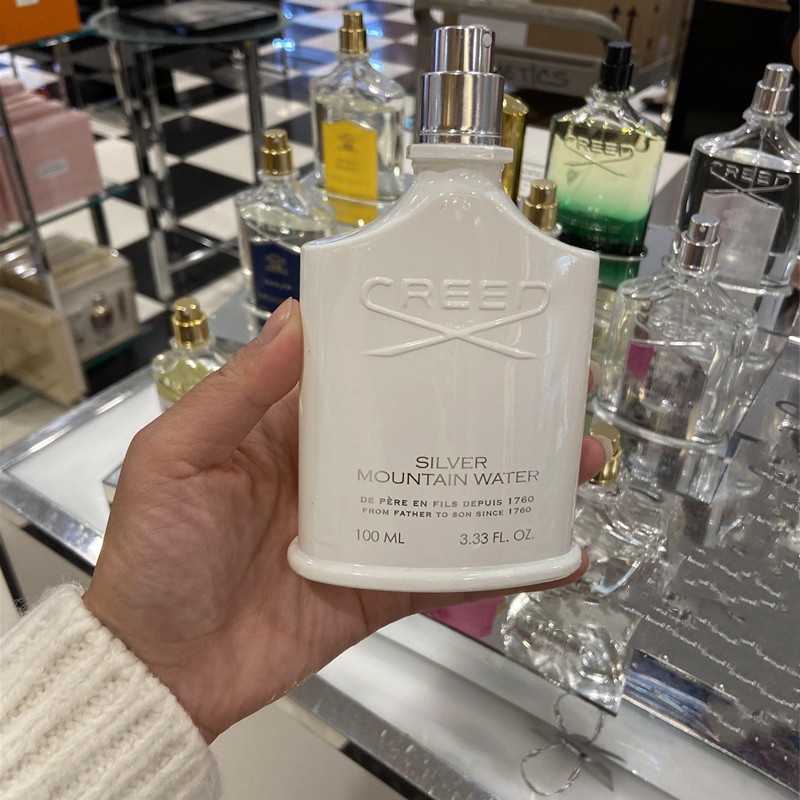 ภาพหน้าปกสินค้าCreed Aventus Silver Mountain Water Eau De Parfum 100ml  Dr.perfume ️ แท้100% จากร้าน iczzor8kni บน Shopee