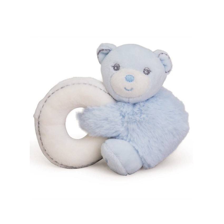 kaloo-ตุ๊กตาห่วงเขย่าหมี-kaloo-perle-mini-rattle-bear-สีฟ้า