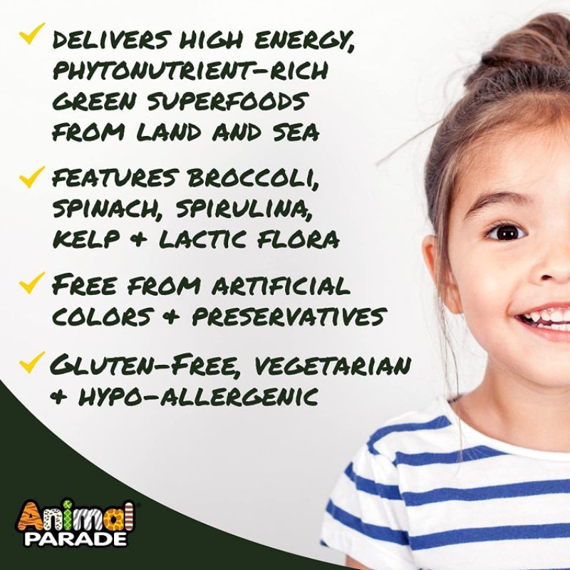 วิตามินเด็ก-วิตามินผัก-ผลไม้-natures-plus-kid-greenz-with-broccoli-spinach-natural-tropical-fruit-flavor-90-tablets