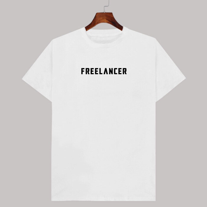 เสื้อยืดผ้าฝ้ายพิมพ์ลายคลาสสิกเสื้อยืดลาย-freelance-เก็บเงินปลายทาง-ตรงปก-100-เสื้อยืดผู้ชาย-เสื้อยืดผู้หญิง-เสื้อยืด-2