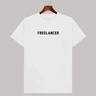 เสื้อยืดผ้าฝ้ายพิมพ์ลายคลาสสิกเสื้อยืดลาย Freelance เก็บเงินปลายทาง ตรงปก 100% เสื้อยืดผู้ชาย เสื้อยืดผู้หญิง เสื้อยืด 2