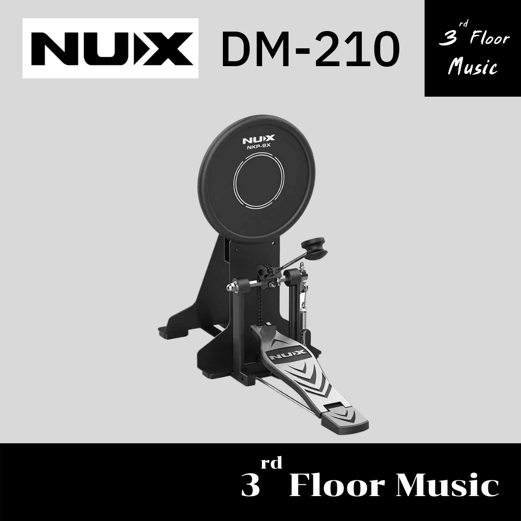 nux-dm-210-กลองไฟฟ้า-รับประกัน-1-ปี-สุดคุ้ม-3rd-floor-music