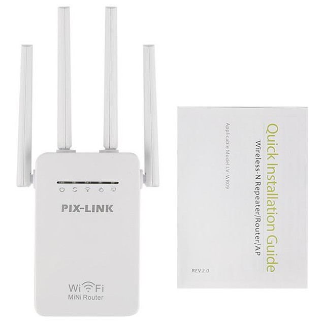 wifi-repeater-pixlink-pixlink-lv-wr09-300m-bps-wireless-wifi-router-ช่วงสัญญาณ-extender-4-ภายนอกเสาอากาศ