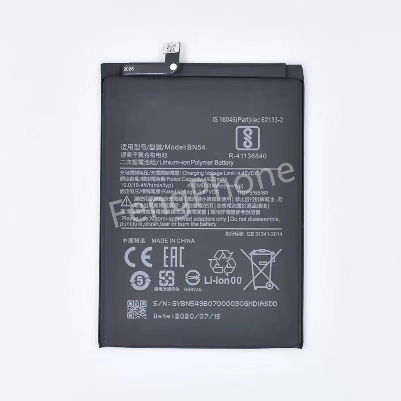 แบตmi Battery For Xiaomi Redmi 9/Note9 แบต+กาวติดแบตแท้+ชุดเครื่องมือ ...