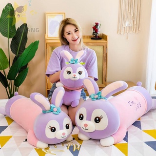 ตุ๊กตากระต่ายของเล่นตุ๊กตาของเล่นกระต่าย◕ของเล่นตุ๊กตา Xingdailu ตุ๊กตากระต่ายเตียงพร้อมหมอนนอนหมอนขนาดใหญ่น่ารักสาวของข