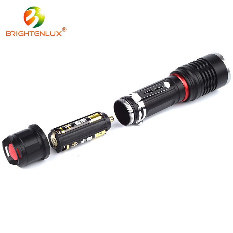 ไฟฉายแบบ-cree-สว่างสุด-10watt-1000lumen-brightenlux-รุ่น-bt-fl8002a-cree-18650-3ax3