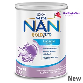 สินค้า NAN AL 110 Lactose Free ขนาด 400 กรัม ( 1 Can ) **สำหรับเด็กท้องเสีย** นมแนน ถ่ายเหลว ท้องเสีย