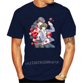 [S-5XL] เสื้อยืดแขนสั้นลําลอง พิมพ์ลาย Sekaiichi hatsukoi สีขาว แฟชั่นฤดูร้อน สําหรับผู้ชาย 2022 2022