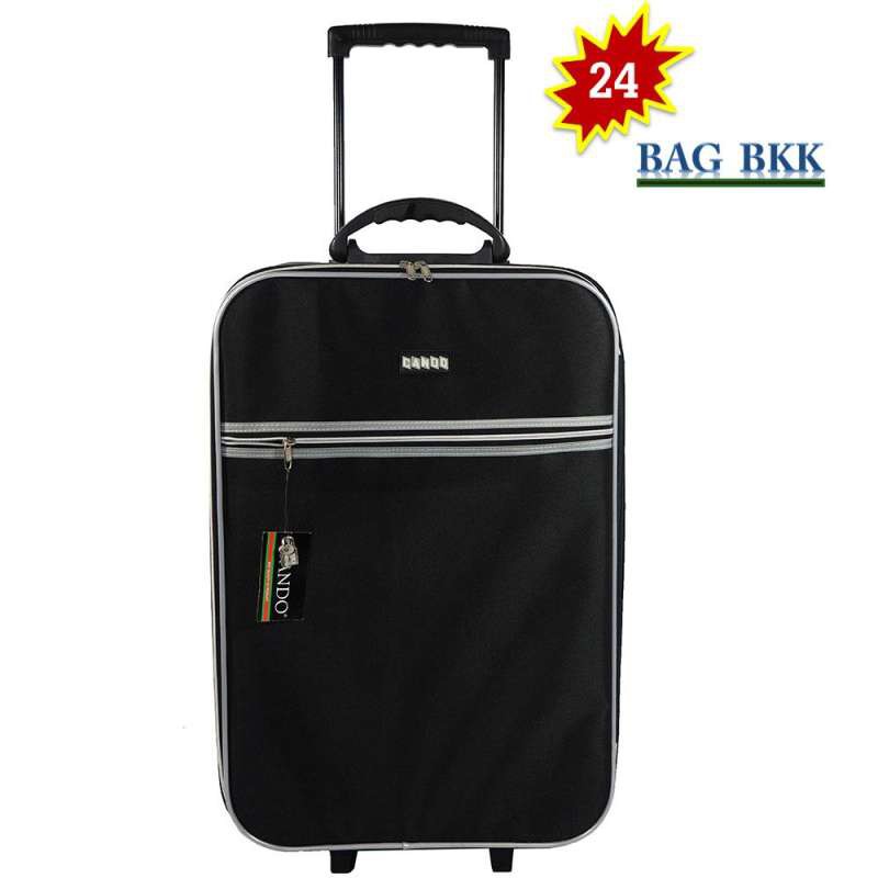 luggage-กระเป๋าเดินทาง-24นิ้ว-แบบหน้าเรียบ-2-ล้อคู่ด้านหลัง-รุ่น-f1177-24