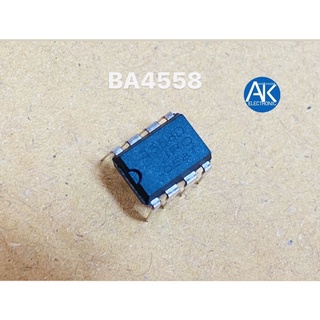 BA4558 แบบ Dip 8 ขา OpAmp BA 4558