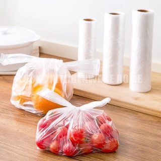 เสื้อกั๊ก ถุงถนอมอาหาร กระเป๋าเก็บอาหาร ตู้เย็นขนาดใหญ่พร้อมถุงม้วน ถุงใส่อาหารขนาดเล็กในครัวเรือน กระเป๋าถือแบบใช้แล้วทิ้ง