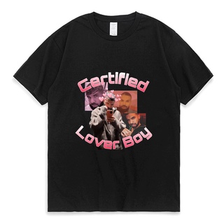 [S-5XL] เสื้อยืด พิมพ์ลายอัลบั้ม Certified Lover Boy สําหรับผู้ชาย#39; s Clothing Hip Hop Rapper Drake Boys เสื้อยืด Uni