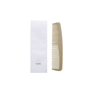 [แพ็คชนิดละ100ชิ้น] หวีโรงแรม รุ่น white w Comb ของใช้ในโรงแรม ของโรงแรม อเมนิตี้ Hotel Amenities