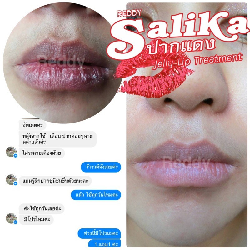 สีผึ้ง-แก้ปากดำ-reddy-salika-ส่งฟรี