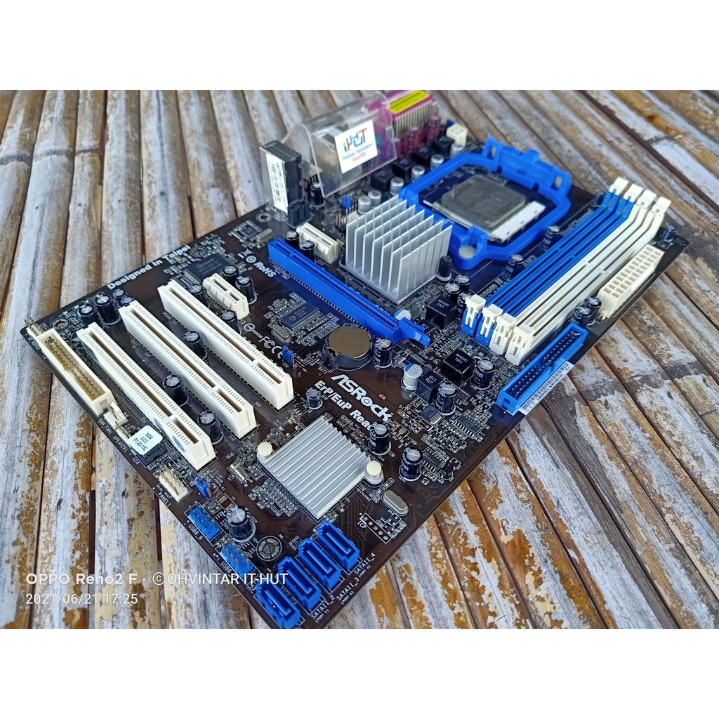 CPU AMD Athlon II X2 240 + MAINBOARD ASROCK M3A UCC (AM3 Set) | Shopee ...