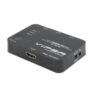 VIPER HDMI SWITCH อุปกรณ์สลับสัญญาณHDMI 3 ออก1  รุ่น VPR-SW3x1