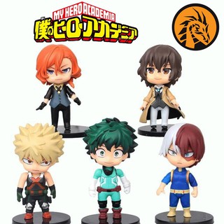 🔥พร้อมส่ง ยกเซต 5 ตัว🔥โมเดล My Hero Academia ขนาด 10 ซม. เกรดพรีเมี่ยม งานสวยมาก น่าเล่น น่าสะสมครับผม❤