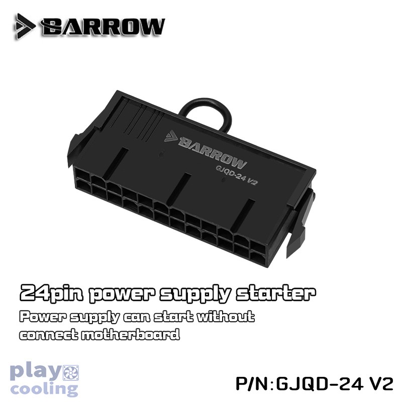 ภาพสินค้าBarrow 24pin power supply starter (24 พินสตาร์ท psu สำหรับเทสระบบ) จากร้าน playcooling บน Shopee ภาพที่ 4
