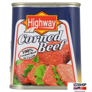 สินค้า (3 PACKS) Highway เนื้อวัวอัดแน่น 340 กรัม ฮาลาล Corned Beef
