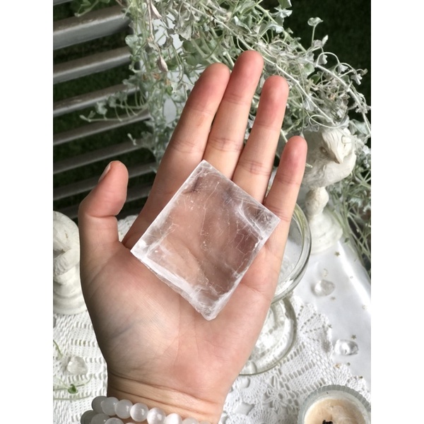 แผ่นเซเลไนท์หนา-selenite-plates-big-size