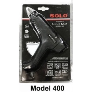 สินค้า ปืนยิงกาวไฟฟ้า SOLO Glue Gun Model400 ของแท้ ปืนกาว ปืนกาวแท่ง ปืนกาวsolo ปืนยิงกาวร้อน ปืนกาวไฟฟ้า ปืนกาวร้อน กาวแท่ง
