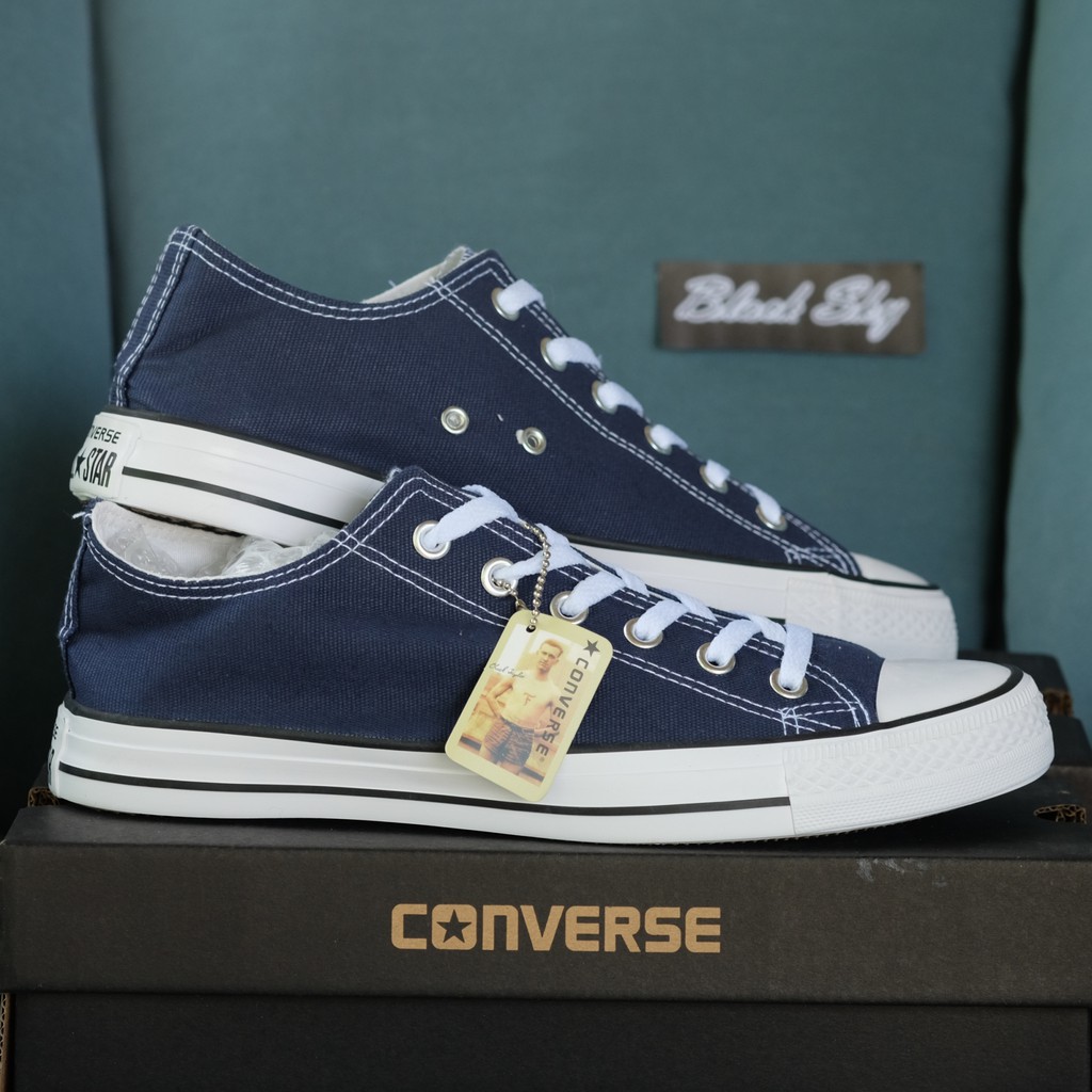 converse-all-star-classic-ox-blue-รุ่นฮิต-สีกรม-รองเท้าผ้าใบ-คอนเวิร์ส-ได้ทั้งชายหญิง