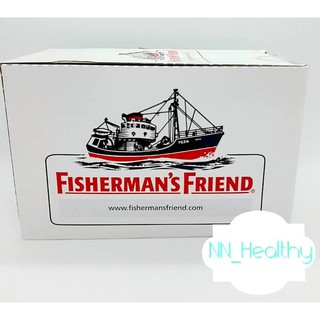 Fisherman’s Friend Original Lozenges ฟิชเชอร์แมนส์ เฟรนด์ ลูกอม รสดั้งเดิม สีขาว 25กรัม/ซอง ( 24 ซอง ) [ 1 กล่อง]