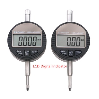 ภาพหน้าปกสินค้า1pcs LCD high-precision electronic digital indicator 0-12.7mm 0-25.4mm display dial indicator ที่เกี่ยวข้อง