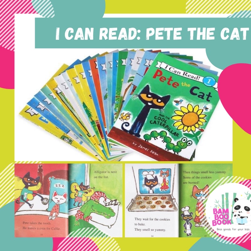 พร้อมส่ง-หนังสือชุด-i-can-read-pete-the-cat-25-เล่ม