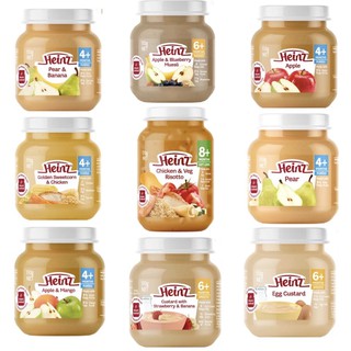 Heinz ไฮนซ์ คัสตาร์ด สำหรับเด็ก 6 เดือนถึง 3 ปี 110 กรัม 1 กระปุก