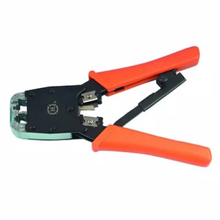 คีมย้ำหัวแลน เครื่องมือ CRIMPING TOOL HT-500R DUAL MODULAR