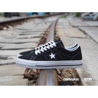 ภาพหน้าปกสินค้าConverse One Star PRO OX - Black  #ฟรีเชือกดำ #แท้ #พร้อมถุงshop ที่เกี่ยวข้อง