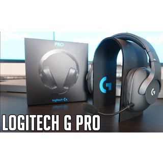 ภาพขนาดย่อของภาพหน้าปกสินค้า️หูฟังเกมมิ่งพร้อมไมค์ ️Logitech G Pro Gaming Headset with microphone, PRO-G 50 mm Audio Drivers หูฟังเกมเมอร์ม จากร้าน hardware_corner บน Shopee ภาพที่ 8