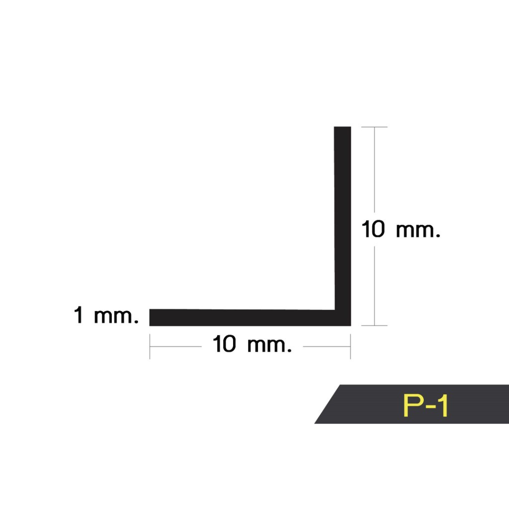 มุมฉากพีวีซี-apace-รุ่น-p-1-แพ็ค-10-เส้น-ขนาด-1-90-เมตร