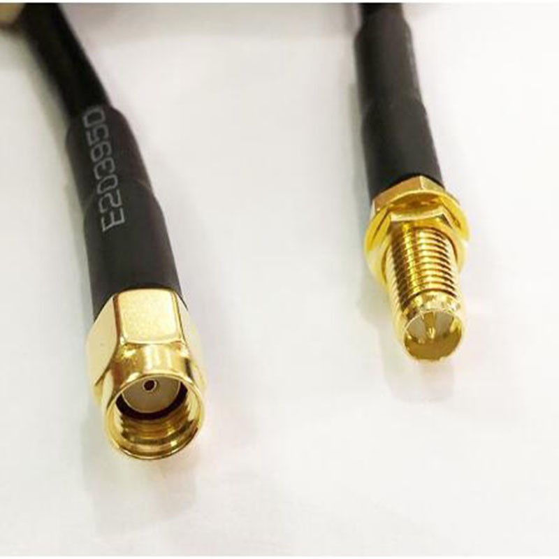 ภาพหน้าปกสินค้าRG58 50-3 RP-SMA Male to RP-SMA Female Connector RF Coax Coaxial Cable 50ohm 50cm 1m 2m 3m 5m 10m 15m จากร้าน cool_electronics.th บน Shopee