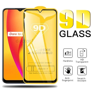 ฟิล์มกระจก 9D แบบเต็มจอใส สำหรับ Realme C51 C55 C53 C35 C33 C30 C30s C25 C25s C25y C21 C21y  C17 C15 C11 C12 C3 4G 5G 2023