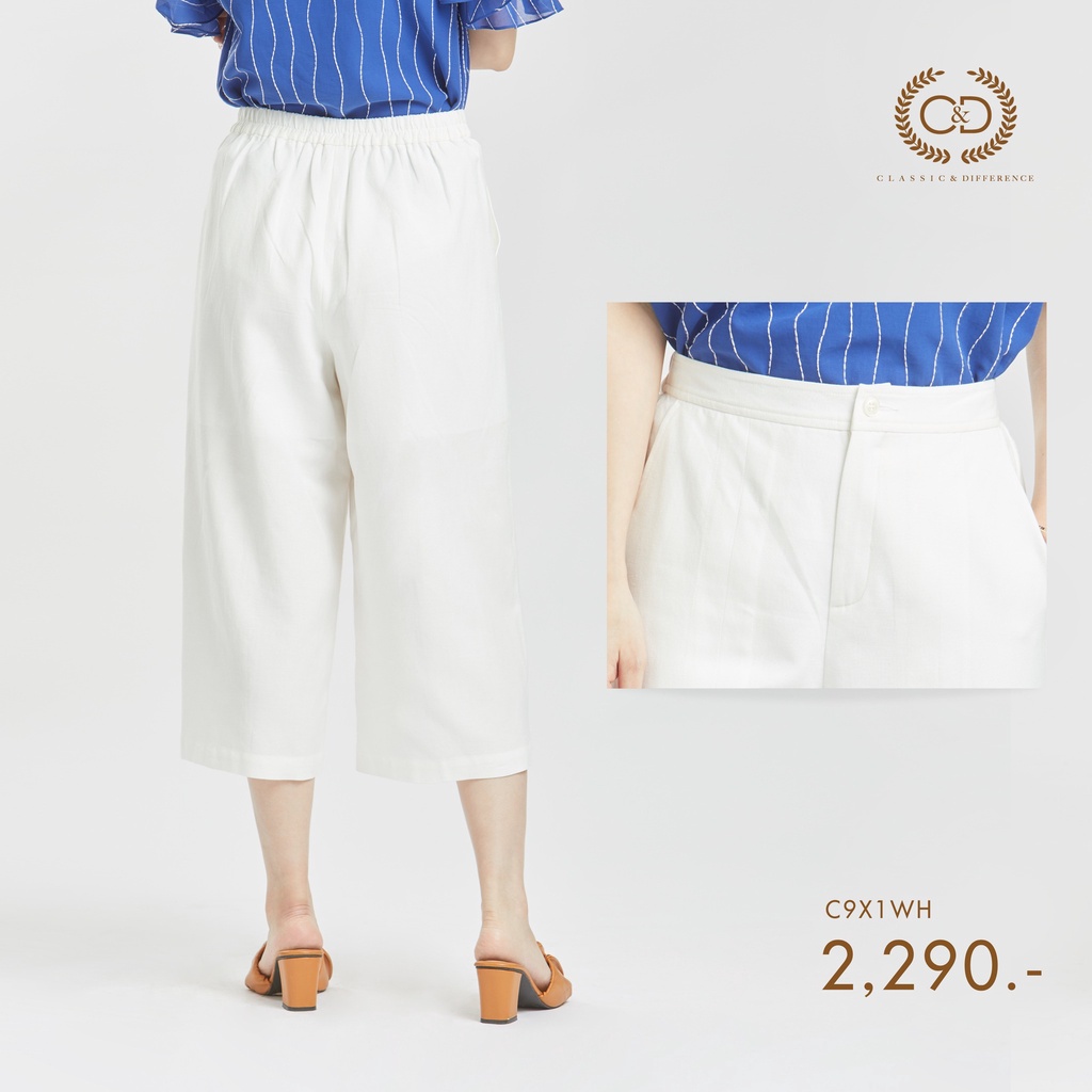 c-amp-d-กางเกงขาวยาว-กาง-เ-กงผู้หญิง-linen-pants-ทรง-front-slit-pants-ขาสี่ส่วน-เนื้อผ้าลินินพรีเมี่ยม-สีขาว-c9x1wh