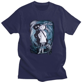 [100% Cotton] เสื้อยืด พิมพ์ลายฝันร้าย Burton Neil Gaiman Nightmare Before Christmas Goth Dark แฟชั่นฤดูร้อน สําหรับผู้ช