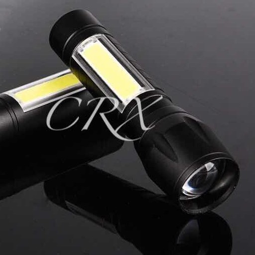 crx-w8-ไฟฉาย-ชาร์จ-usb-cob-light-usb-charge-led-ไฟฉายแรงสูง-กันน้ำ-ปรับได้-3-ระดับ-วัสดุคุณภาพสูง-สีดำ