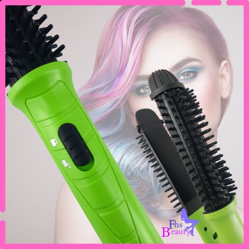 เครื่องม้วนผม-หนีบตรง-ทำลอนสวย-ckl729-hot-brush-flat-iron-2in1-ทำสวยดั่งใจต้องการ