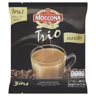 มอคโคน่า ทรีโอ คลาสสิค 3อิน1 กาแฟปรุงสำเร็จชนิดผง 18กรัม x 27 ซอง
