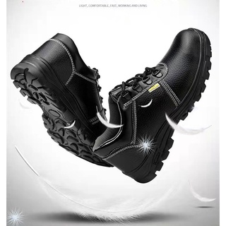 ภาพขนาดย่อของภาพหน้าปกสินค้ารองเท้าเซฟตี้ safety shoes หัวเหล็ก พื้นเหล็ก SIZE 36-48 J211 จากร้าน jintalasu บน Shopee ภาพที่ 6