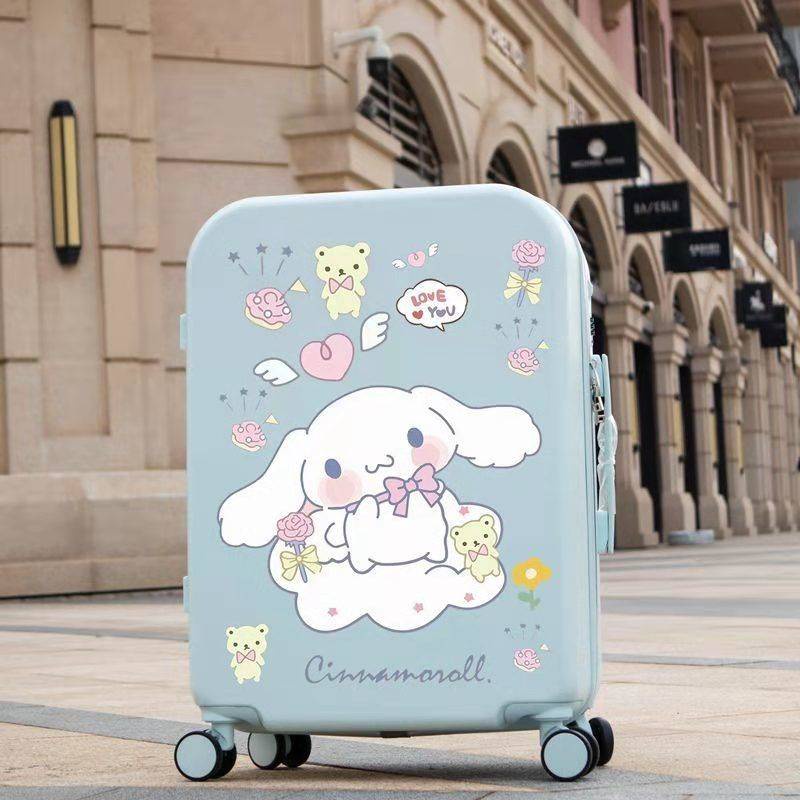 กระเป๋าเดินทางกระเป๋าเป้นญี่ปุ่นสดและน่ารักสำหรับเด็ก