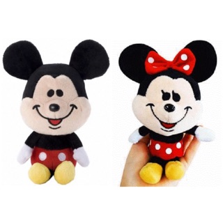 แท้ 100% จากญี่ปุ่น ตุ๊กตา ดิสนีย์ มิกกี้ เมาส์และมินนี่ เม้าส์ Disney Mickey Mouse&amp;Minnie Mouse Rough Sketch Plush Doll