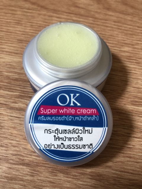 ok-super-white-ครีมลบรอยดำ