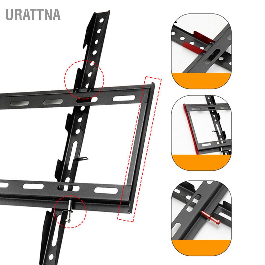 urattna-ขาแขวนทีวี-แบบติดผนัง-20-ถึง-60-นิ้ว-ขึ้นและลง-ปรับได้-เหล็กรีดเย็น-ยึดได้-สากล