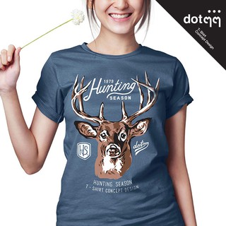 dotdotdot เสื้อยืด Concept Design ลาย Hunting (Blue)