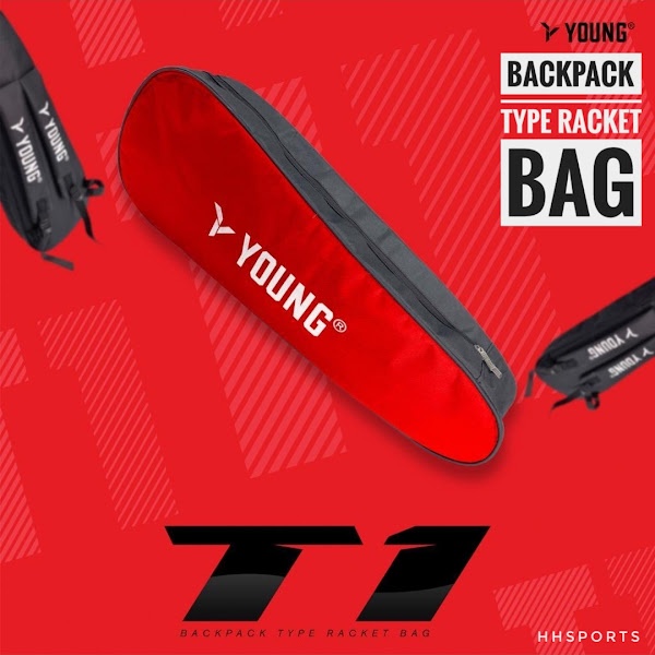 Young Backpack Racket Bag ( Single Zips ) | Shopee Thailand