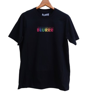 Double BLURRR (black)* Tee❇️🖤