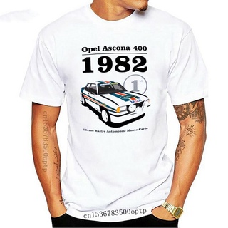 [100% Cotton] เสื้อยืดผ้าฝ้าย พิมพ์ลายรถยนต์คลาสสิค Cool OPEL ASCONA 1982 1980S GOocnj10MDplpk43